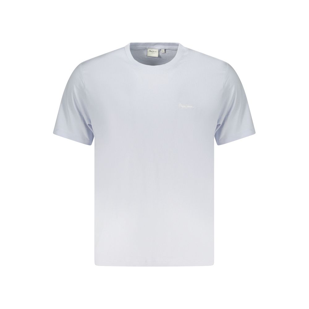 Blue Cotton T-Shirt - ventzia