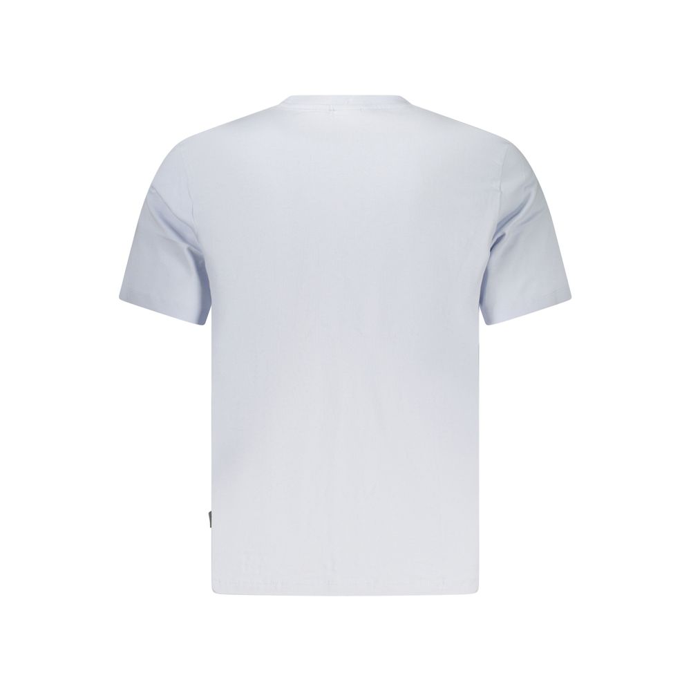 Blue Cotton T-Shirt - ventzia