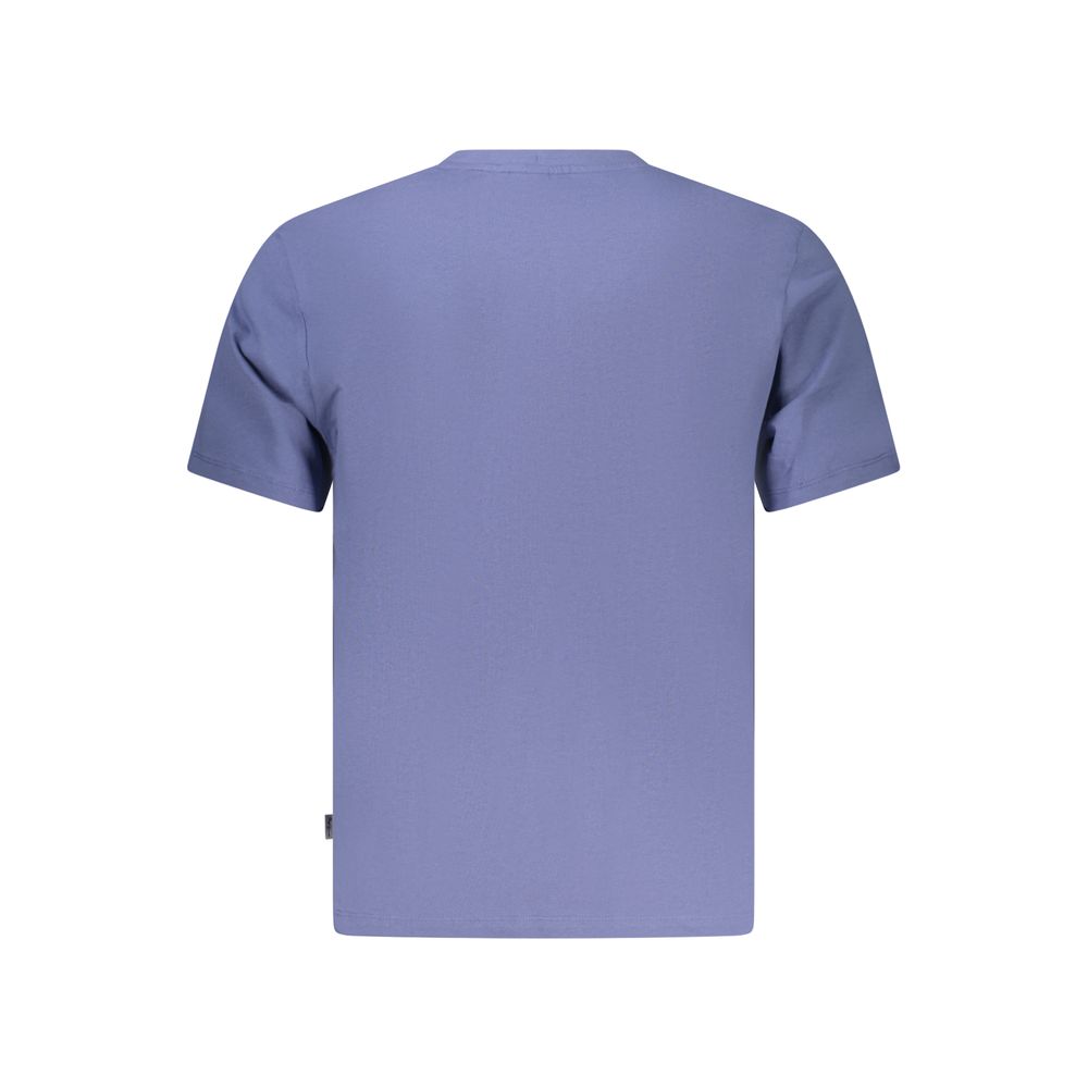 Blue Cotton T-Shirt - ventzia