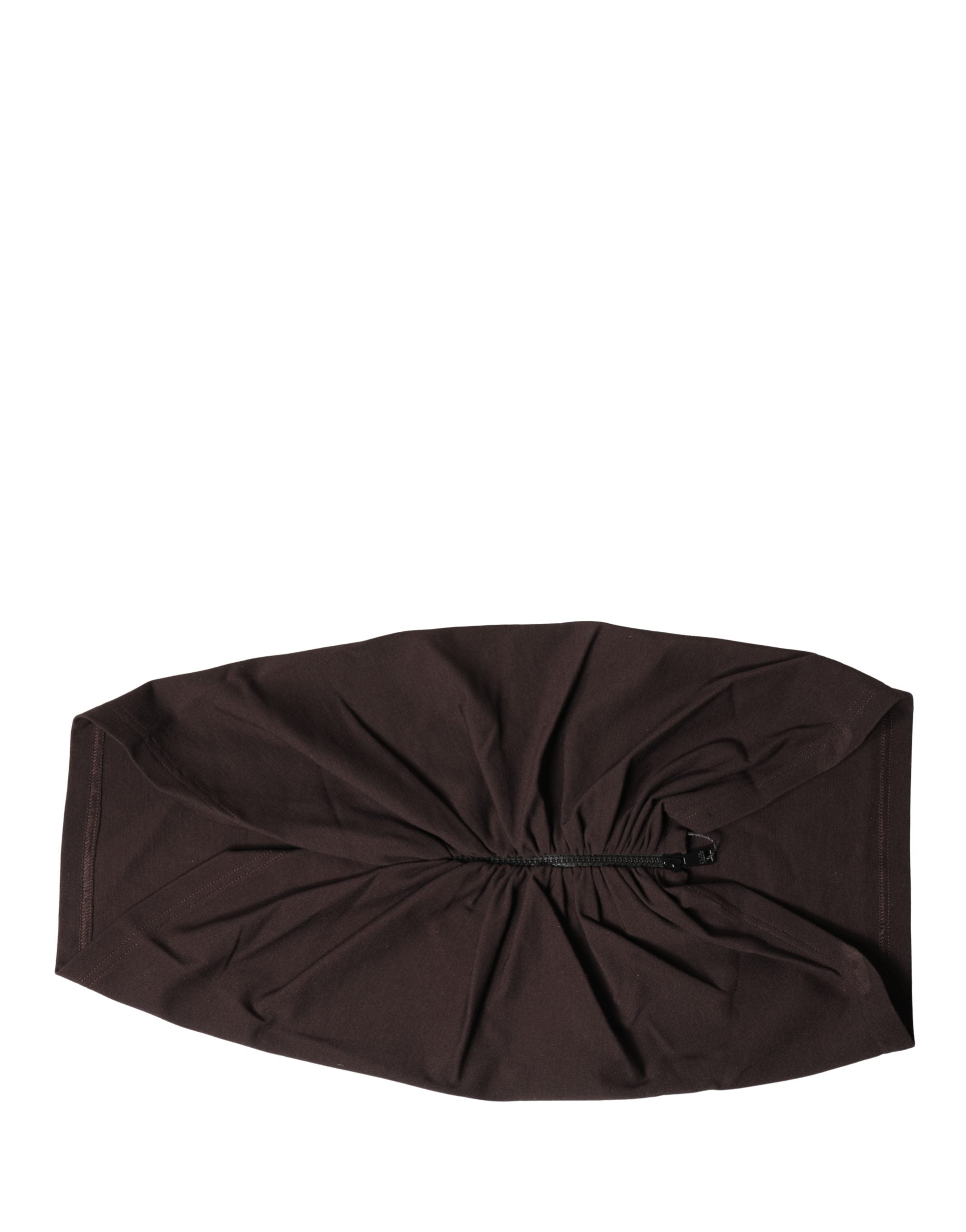 Brown Viscose Wide Belt Waist Cummerband Men - ventzia