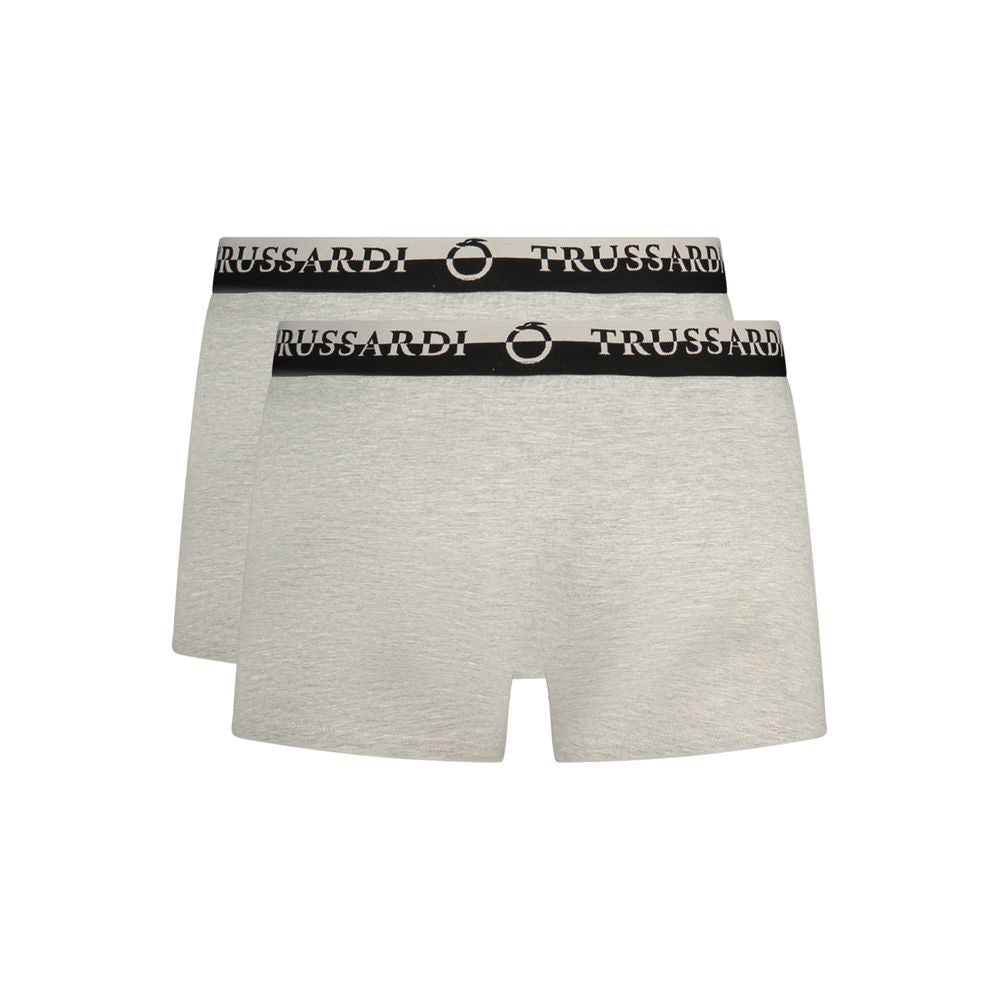 Grigio Cotton Men Boxer Short - ventzia