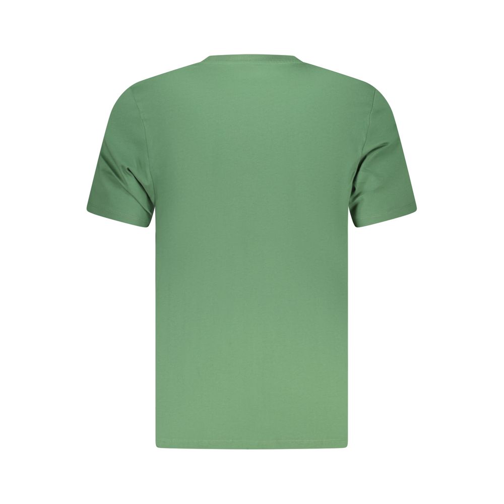 Green Cotton Men's T-Shirt - ventzia