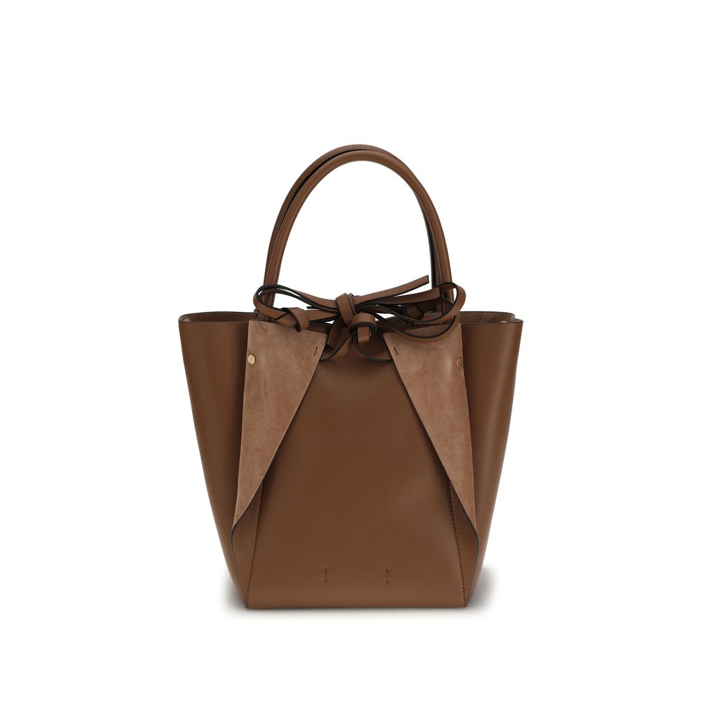 Brown Lamb Ovis Aries Aries Shoulder Bag - ventzia