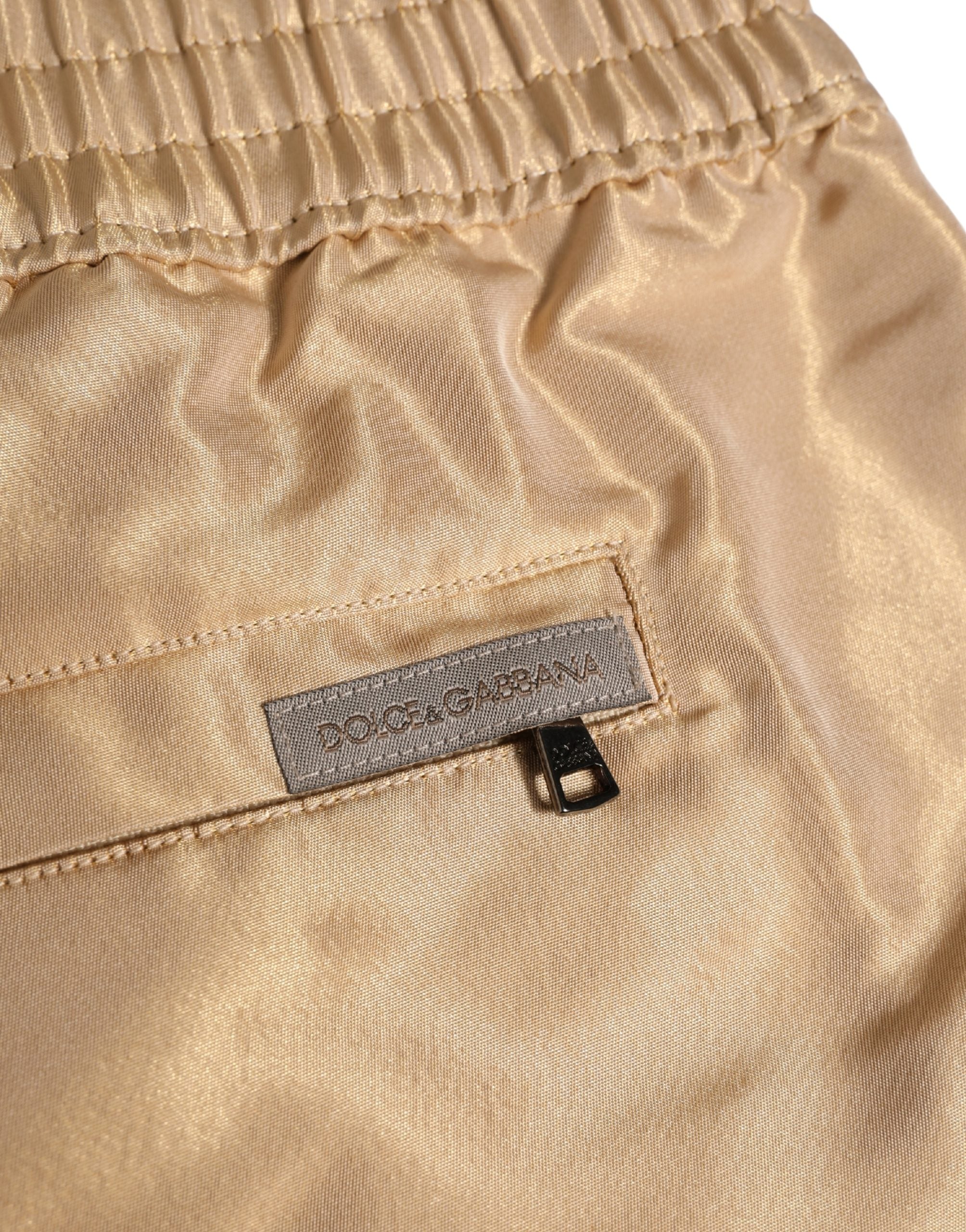 Beige Polyester Men Boxer Shorts Underwear - ventzia