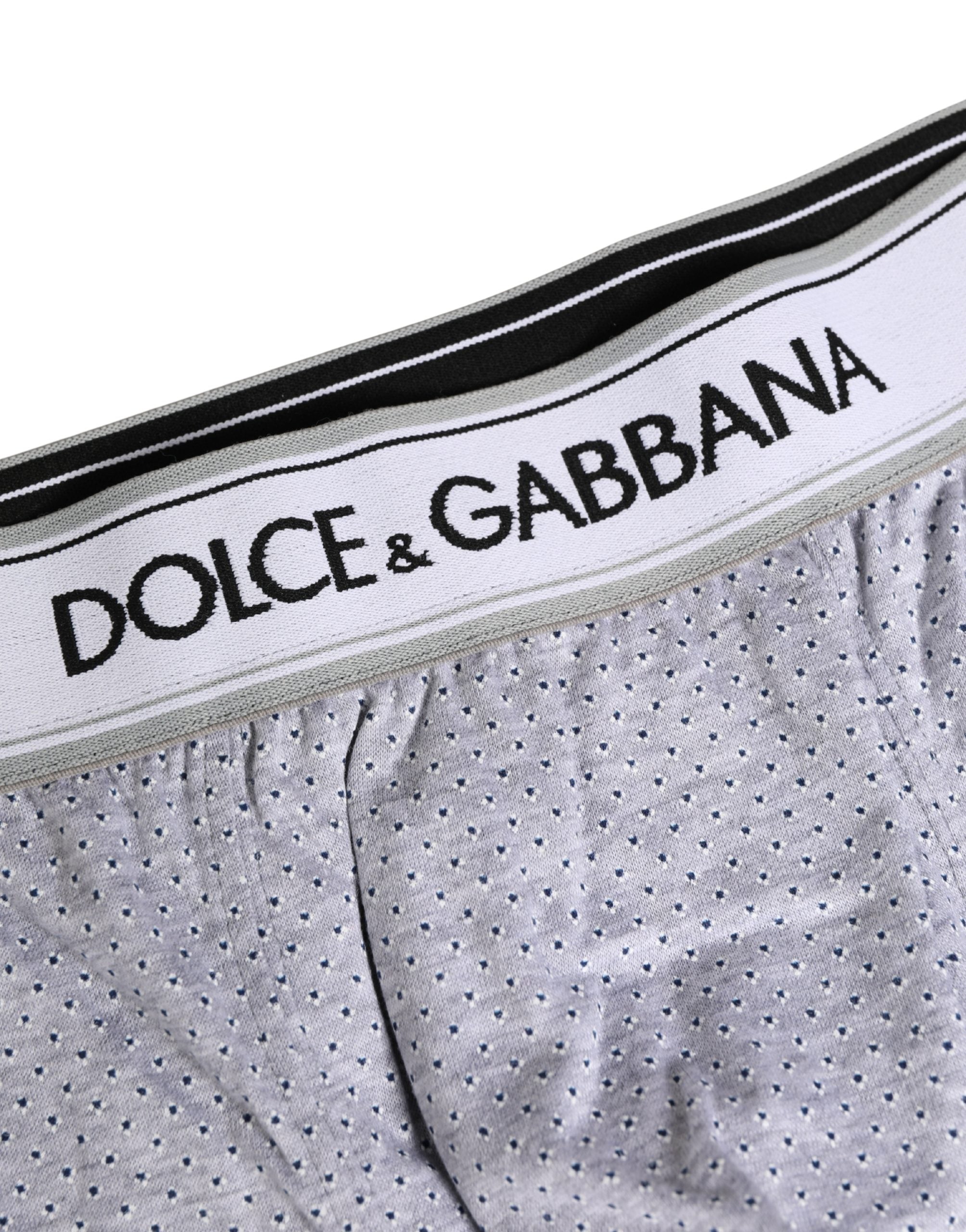 Gray Logo Cotton Men Regular Boxer Underwear - ventzia