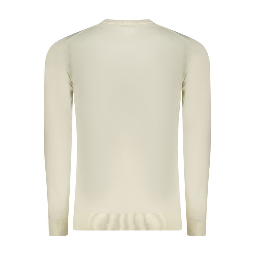 Bianco Cotton Men's Sweater - ventzia