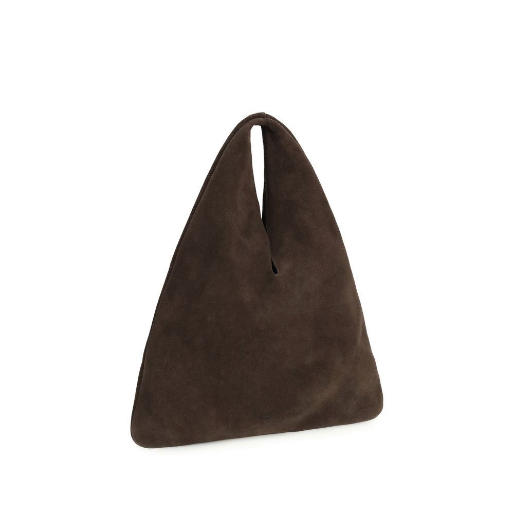 Brown Calf Leather Bos Taurus Shoulder Bag - ventzia