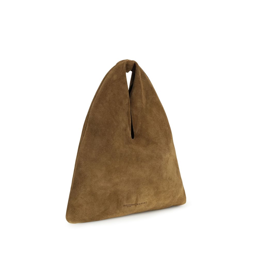Brown Calf Leather Bos Taurus Shoulder Bag - ventzia