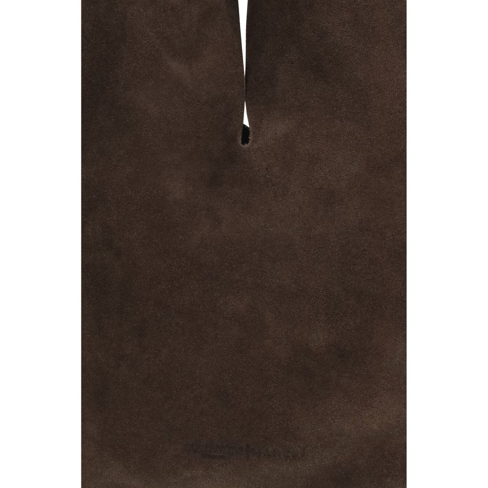 Brown Calf Leather Bos Taurus Shoulder Bag - ventzia