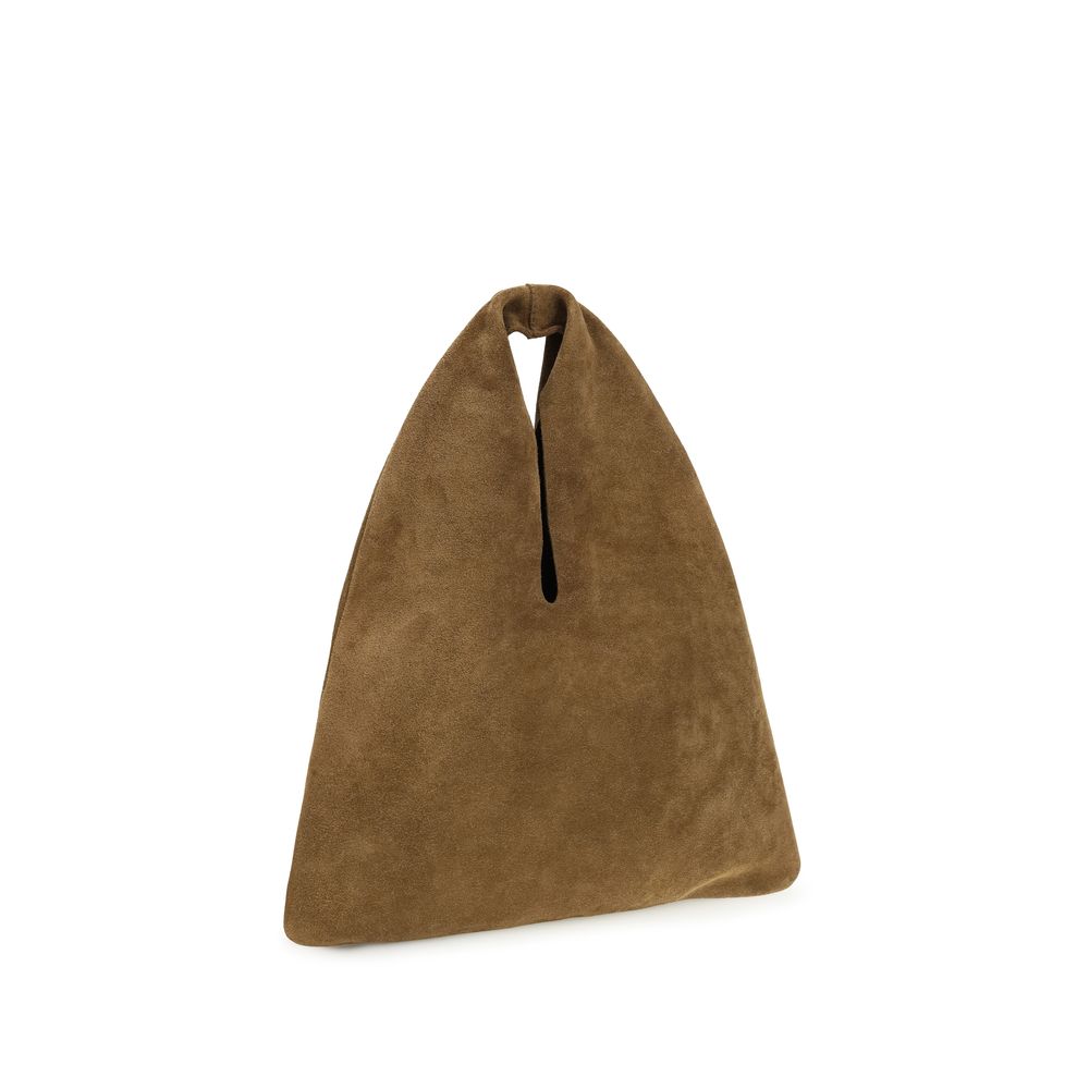 Brown Calf Leather Bos Taurus Shoulder Bag - ventzia
