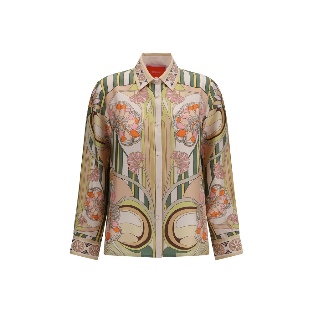 Multicolor Silk Shirt