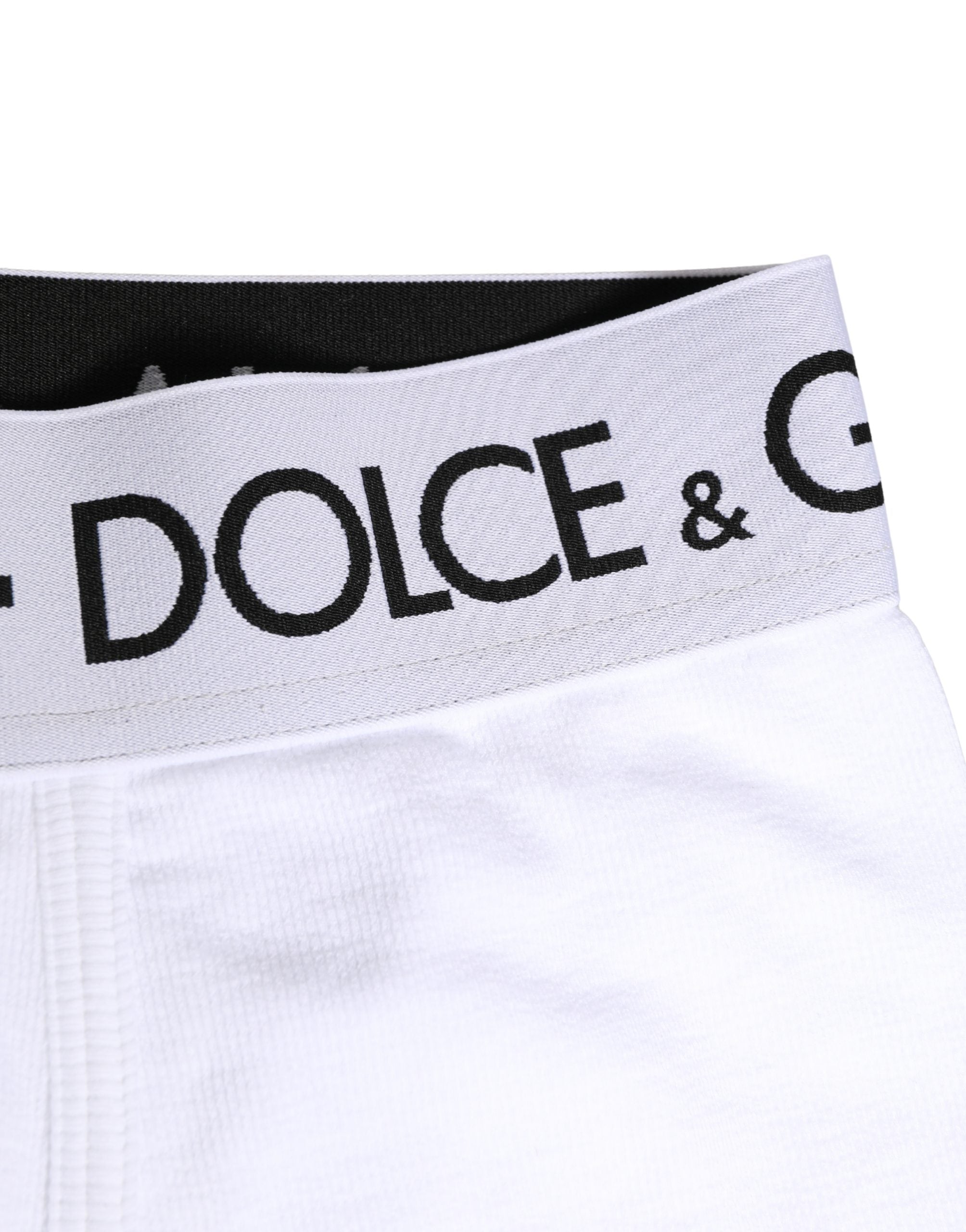 White Logo Waistband Regular Boxer Underwear - ventzia