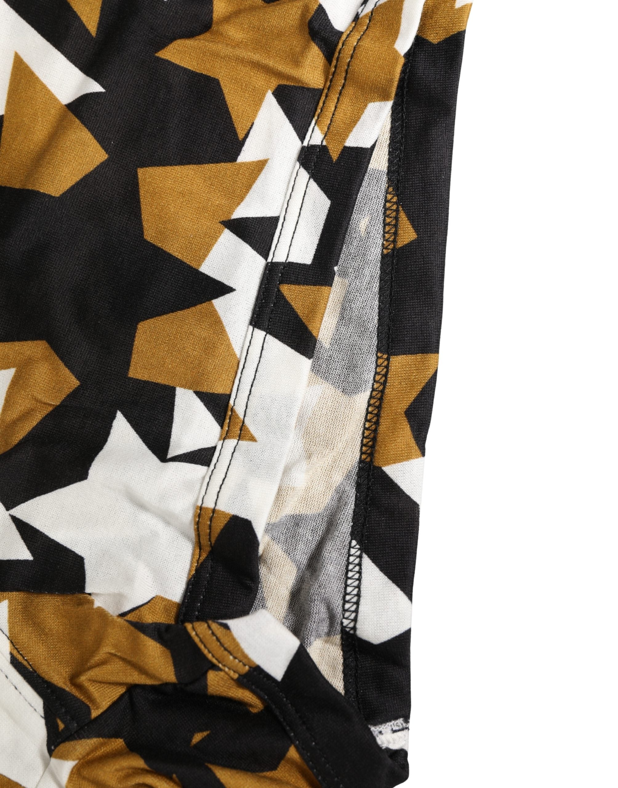 Multicolor Stars Print Regular Boxer Underwear - ventzia