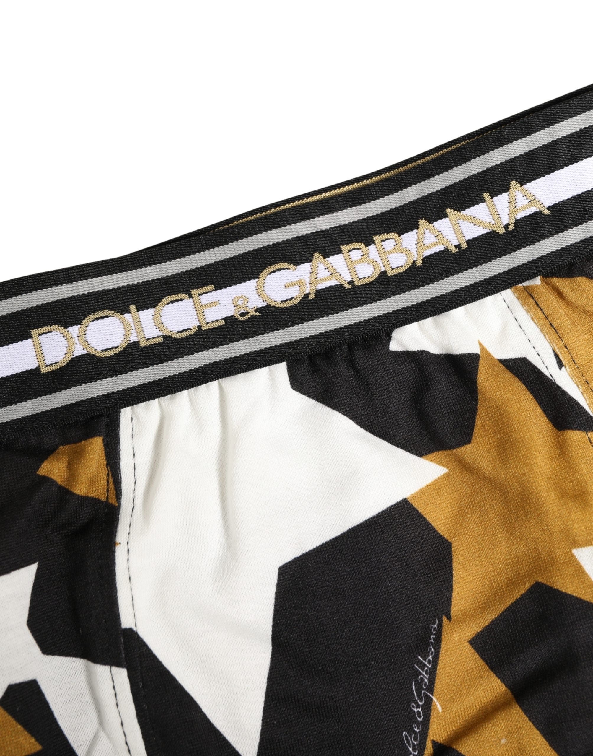Multicolor Stars Print Regular Boxer Underwear - ventzia