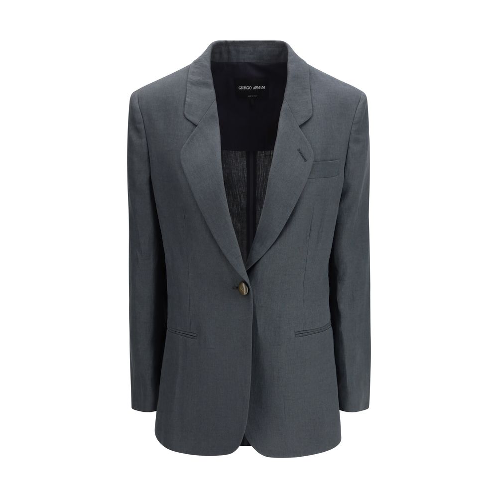 Brown Linen Jackets And Coat - ventzia