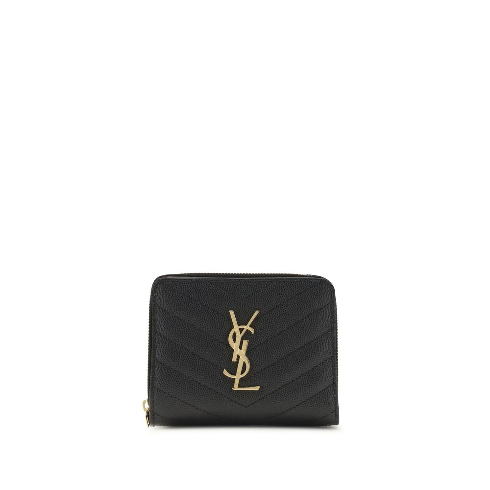 Black Calf Leather Bos Taurus Wallet - ventzia