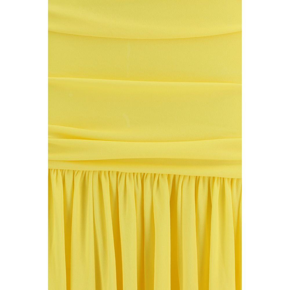 Bicolor Viscose Casual Dress - ventzia