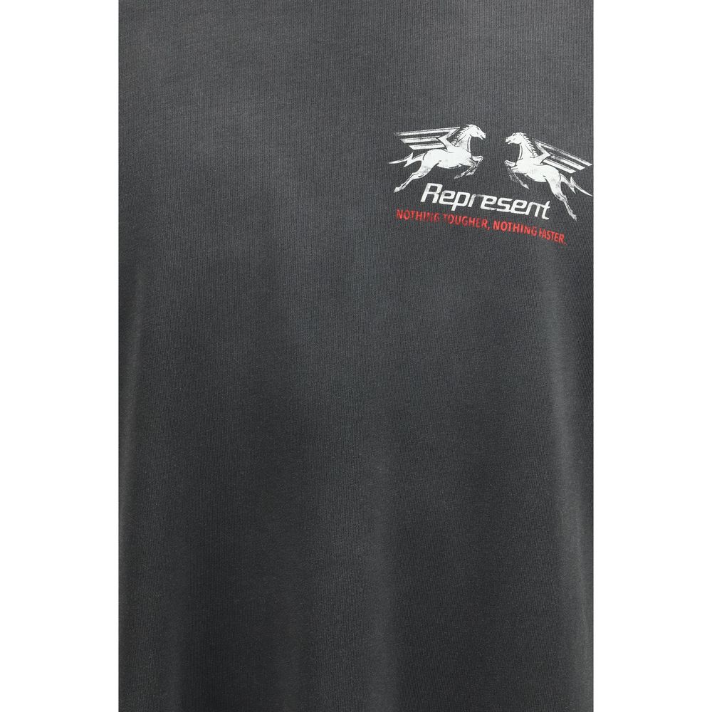 Gray Cotton T-Shirt - ventzia