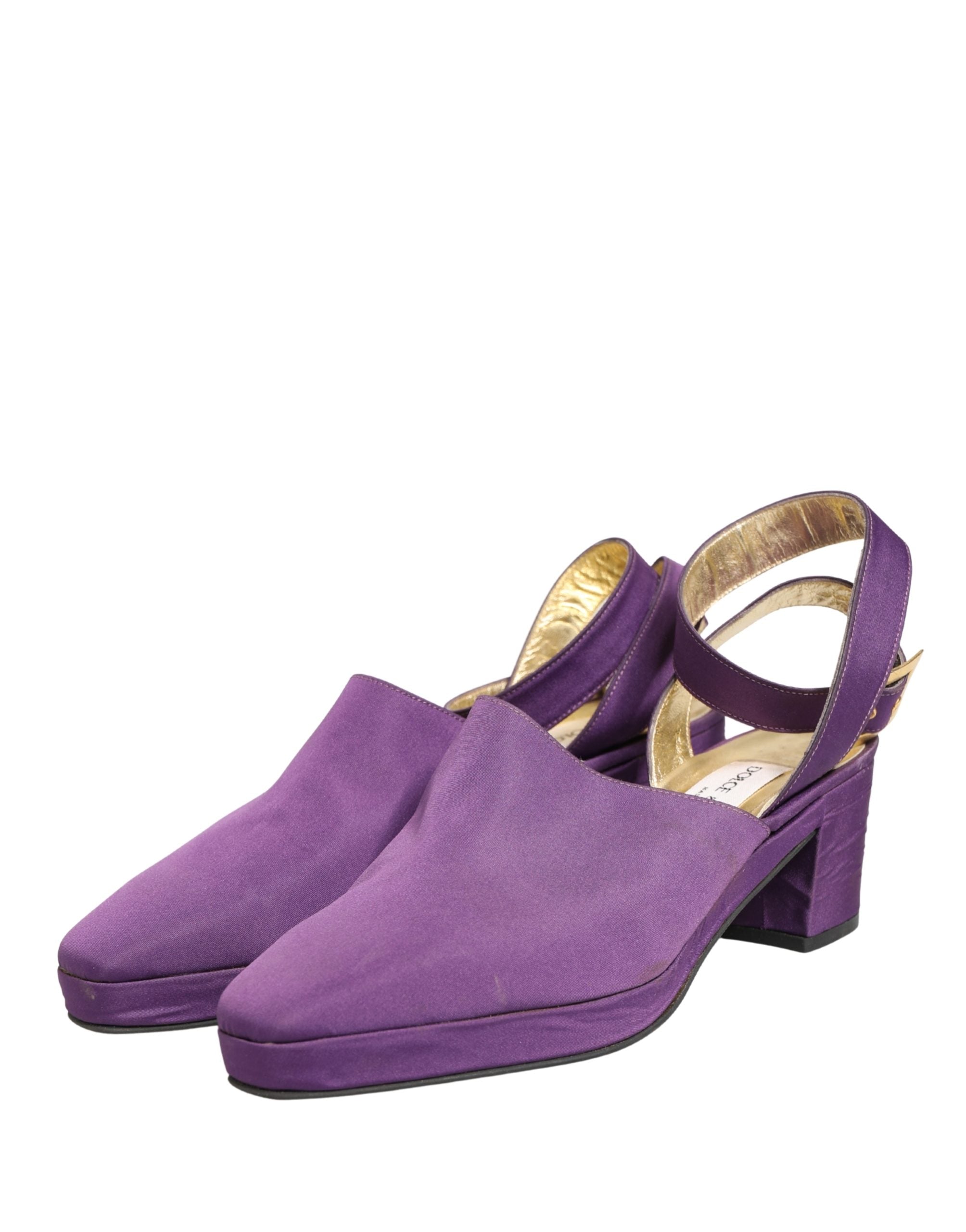 Purple Suede Sandals Shoes - ventzia