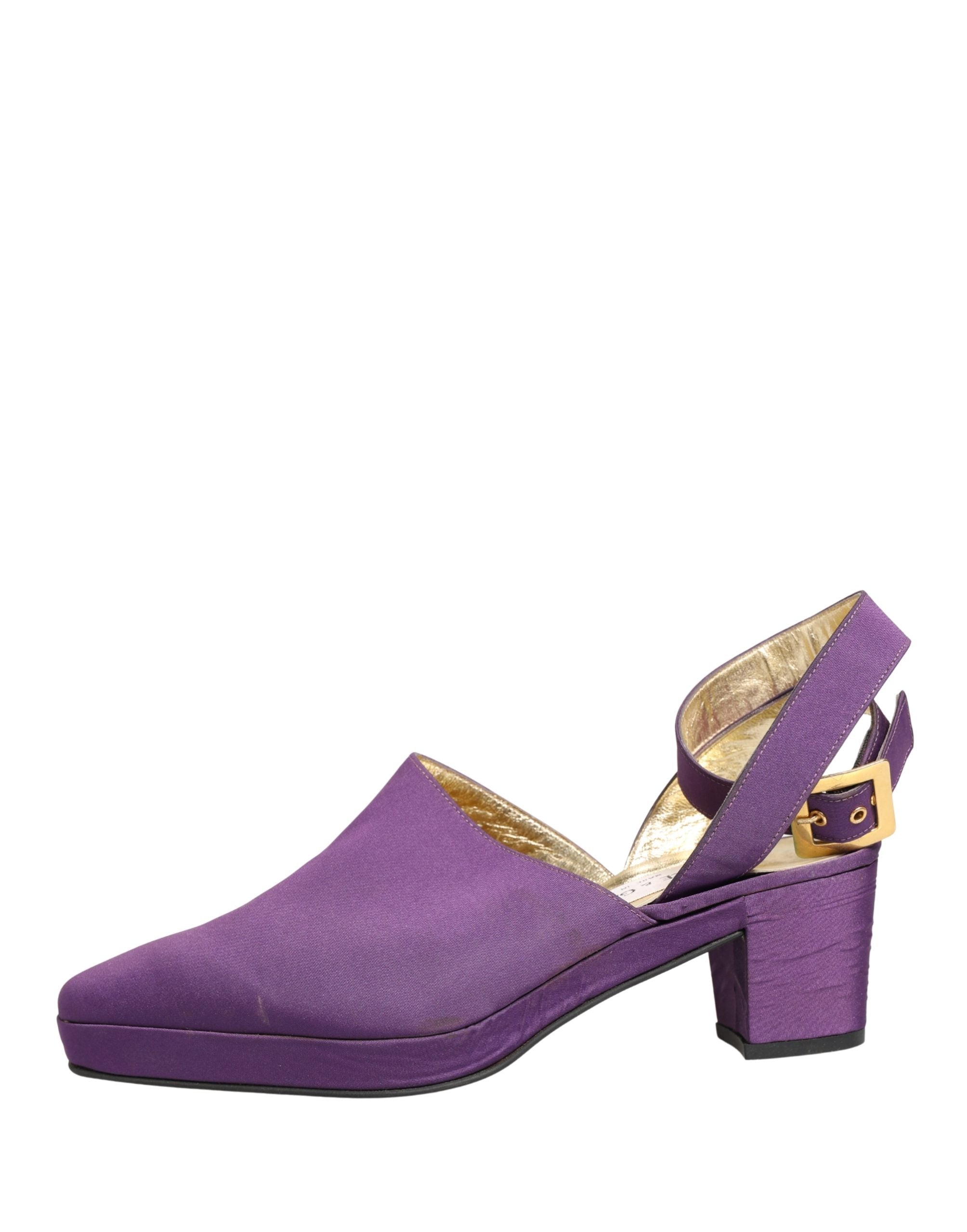Purple Suede Sandals Shoes - ventzia