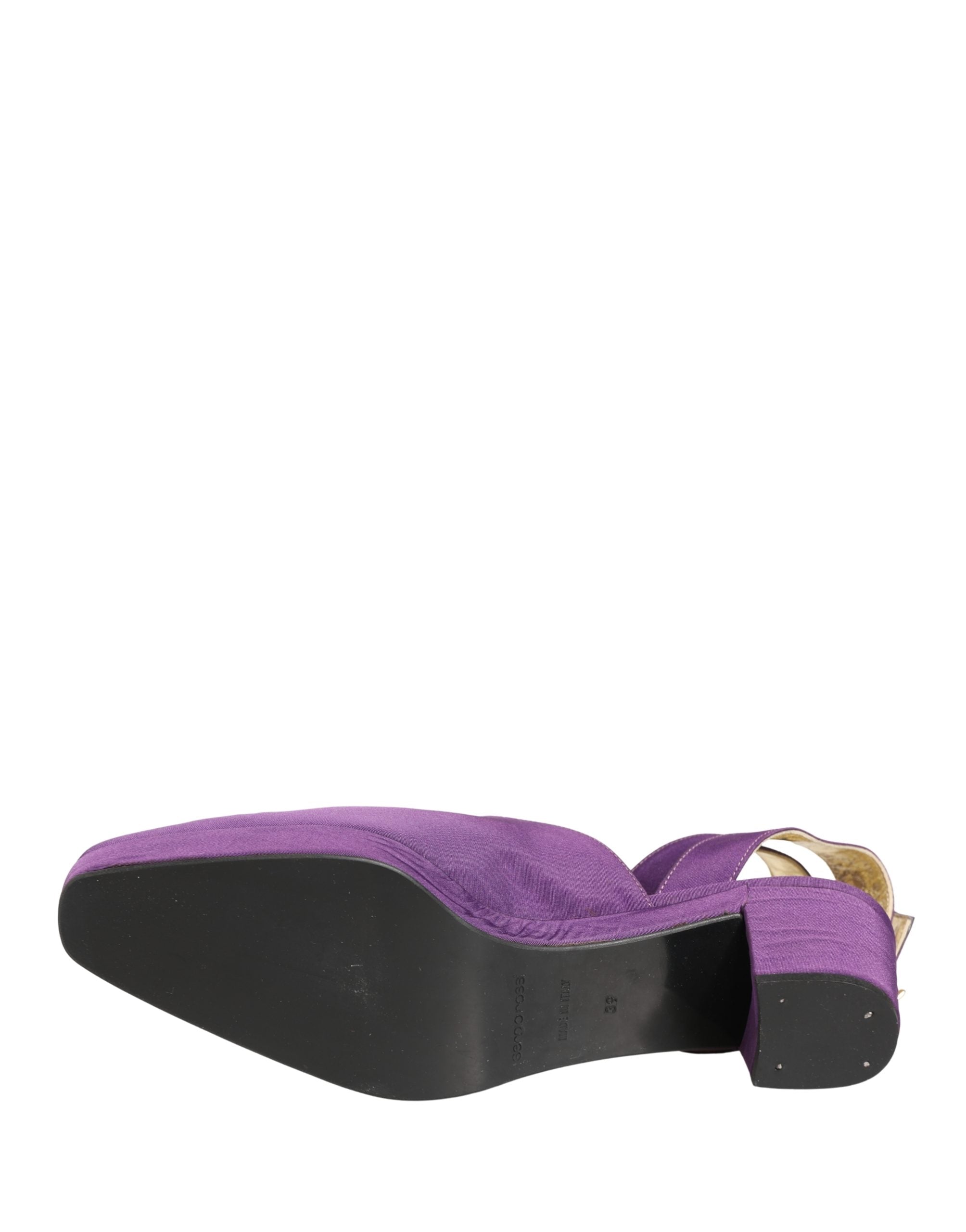 Purple Suede Sandals Shoes - ventzia