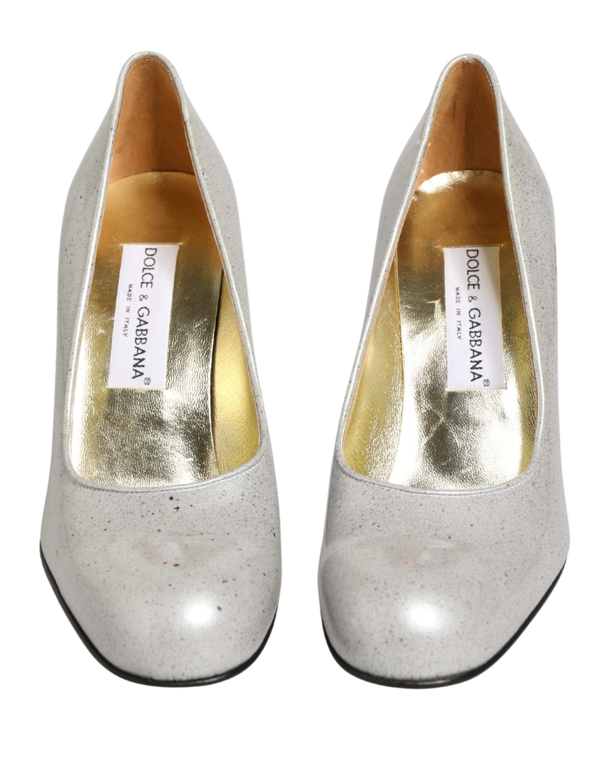 White Leather High Heels Women Pumps Shoes - ventzia