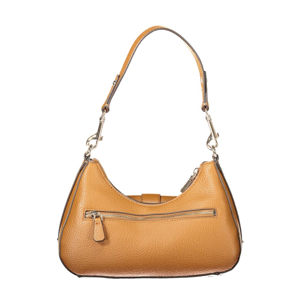 Marrone Poliuretano Women Handbag - ventzia