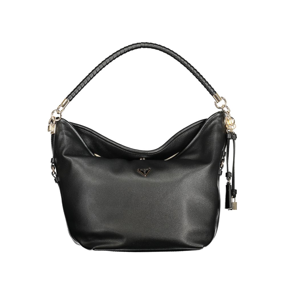 Black Polyethylene Handbag - ventzia