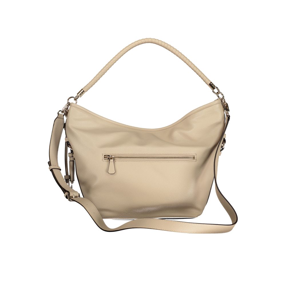 Beige Polyethylene Handbag - ventzia