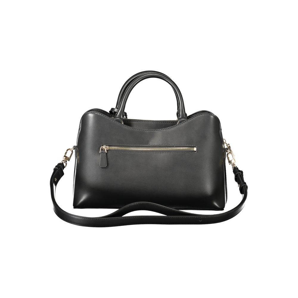 Black Polyethylene Handbag - ventzia
