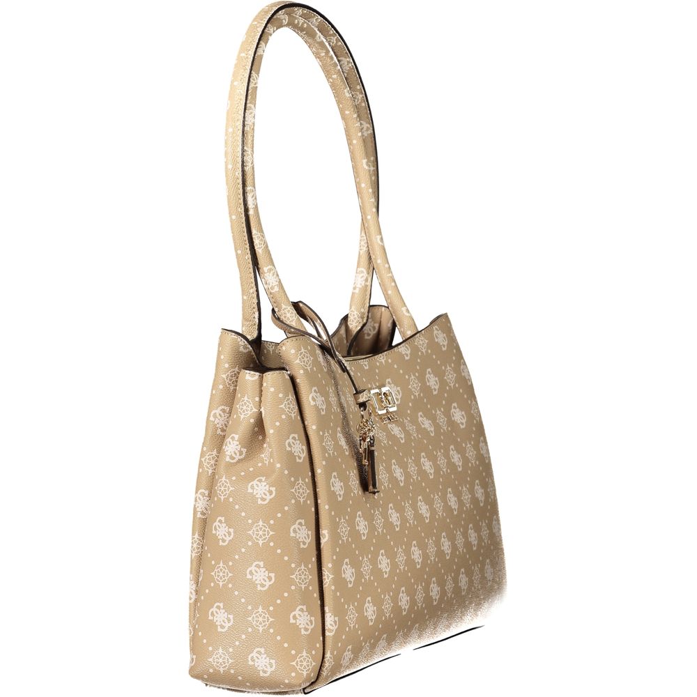 Beige Polyethylene Handbag - ventzia