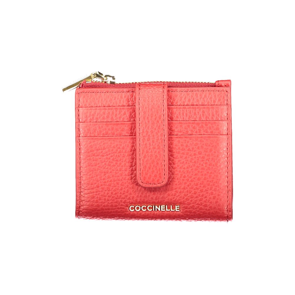 Red Leather Wallet - ventzia