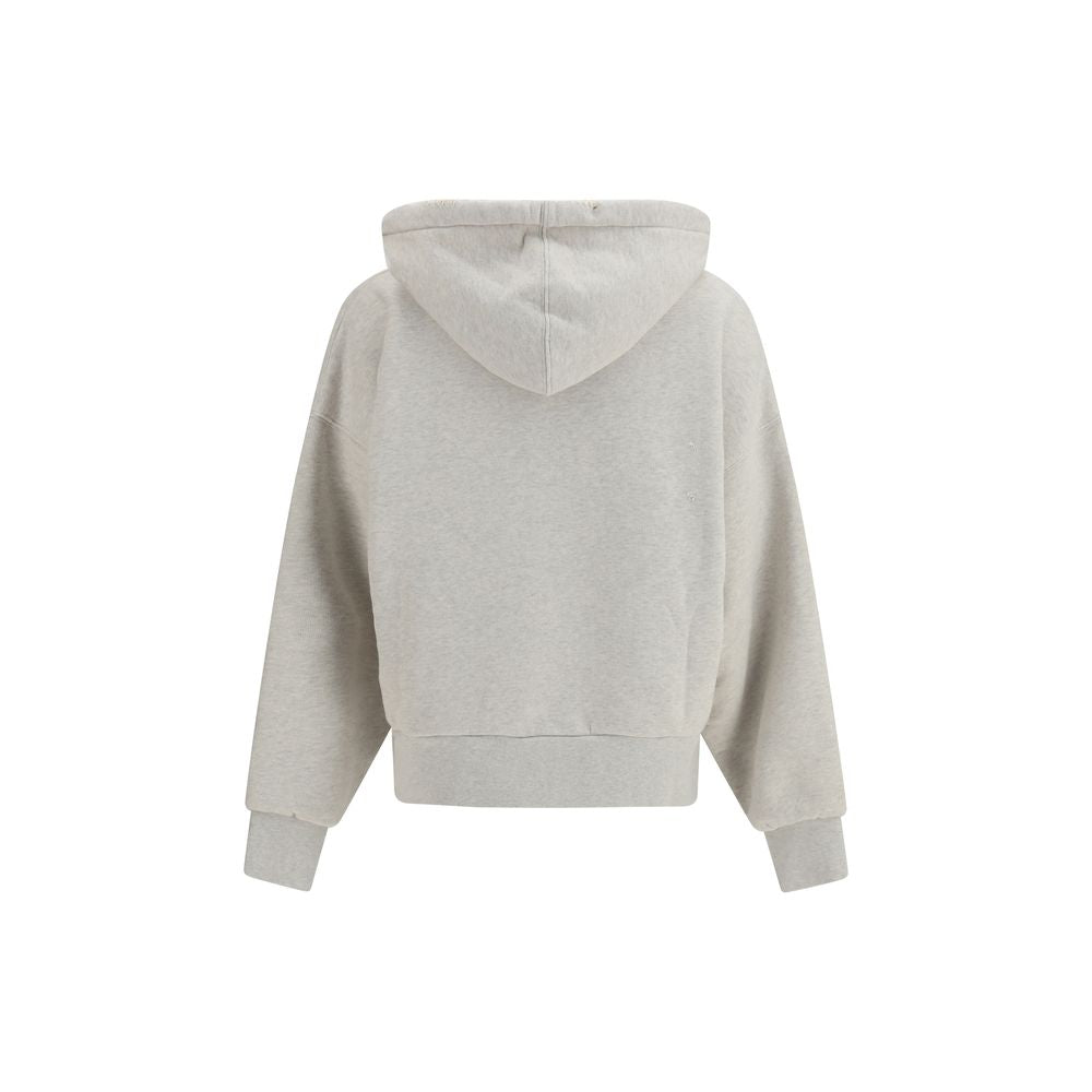 Gray Cotton Sweatshirt - ventzia