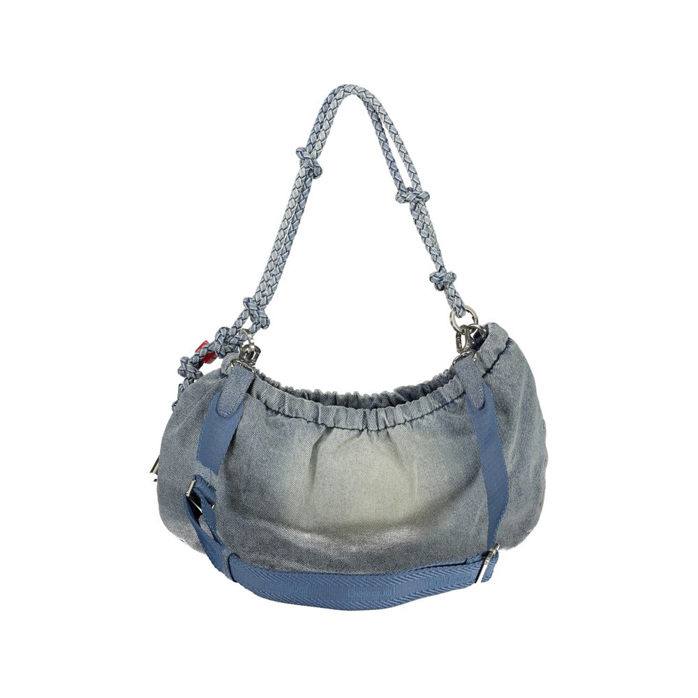 Azzurro Cotton Women's Handbag - ventzia