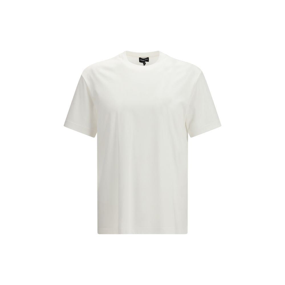 White Cotton T-Shirt - ventzia