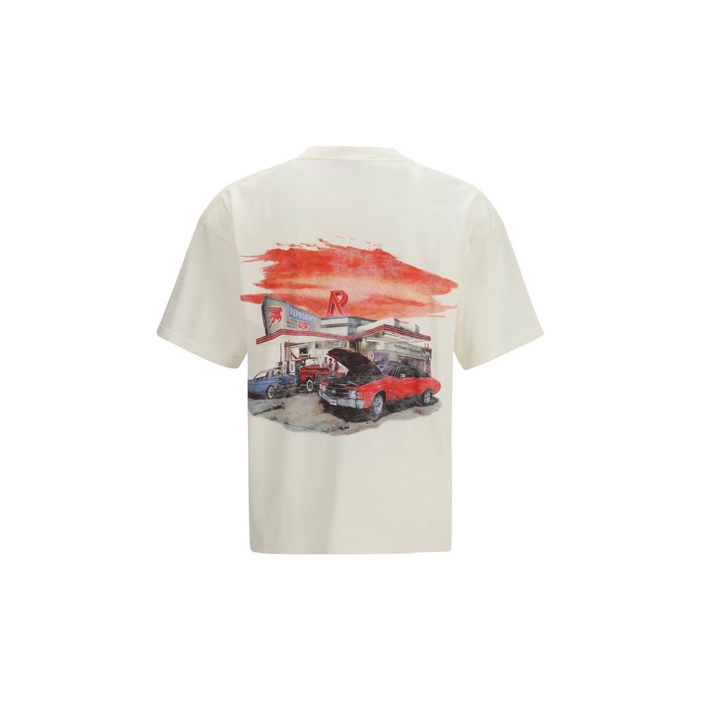 White Cotton T-Shirt - ventzia