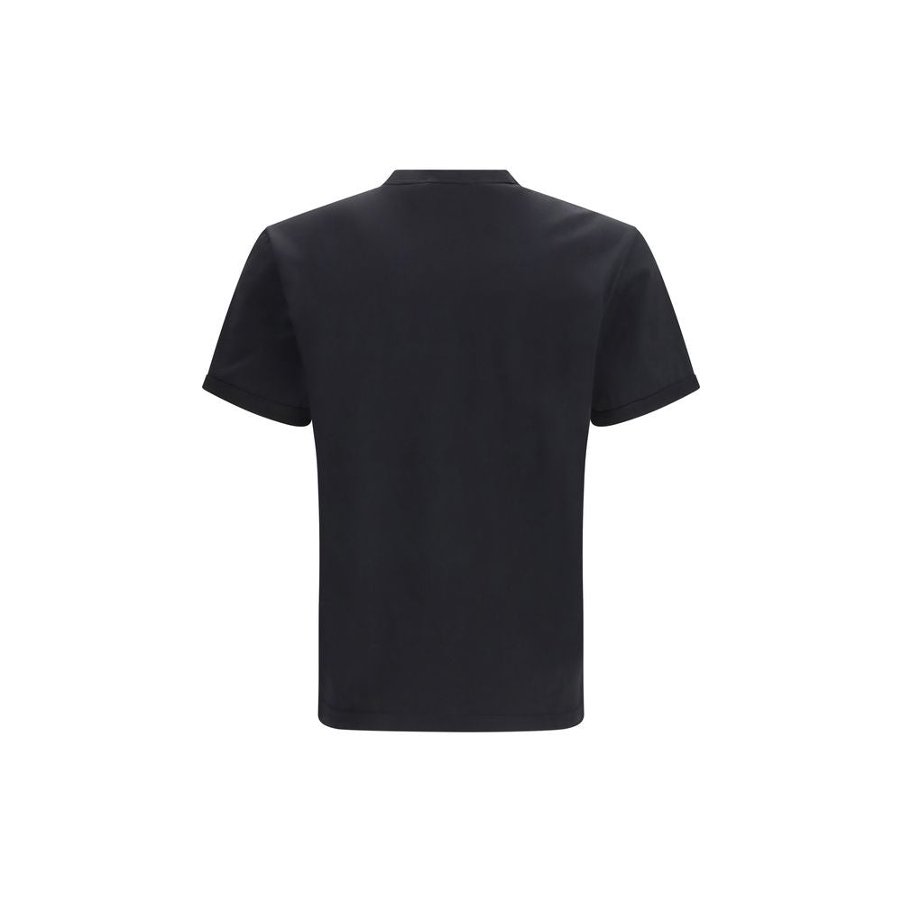 Black Cotton T-Shirt - ventzia