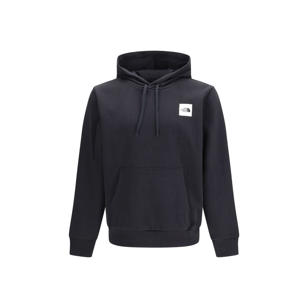 Black Cotton Sweatshirt - ventzia