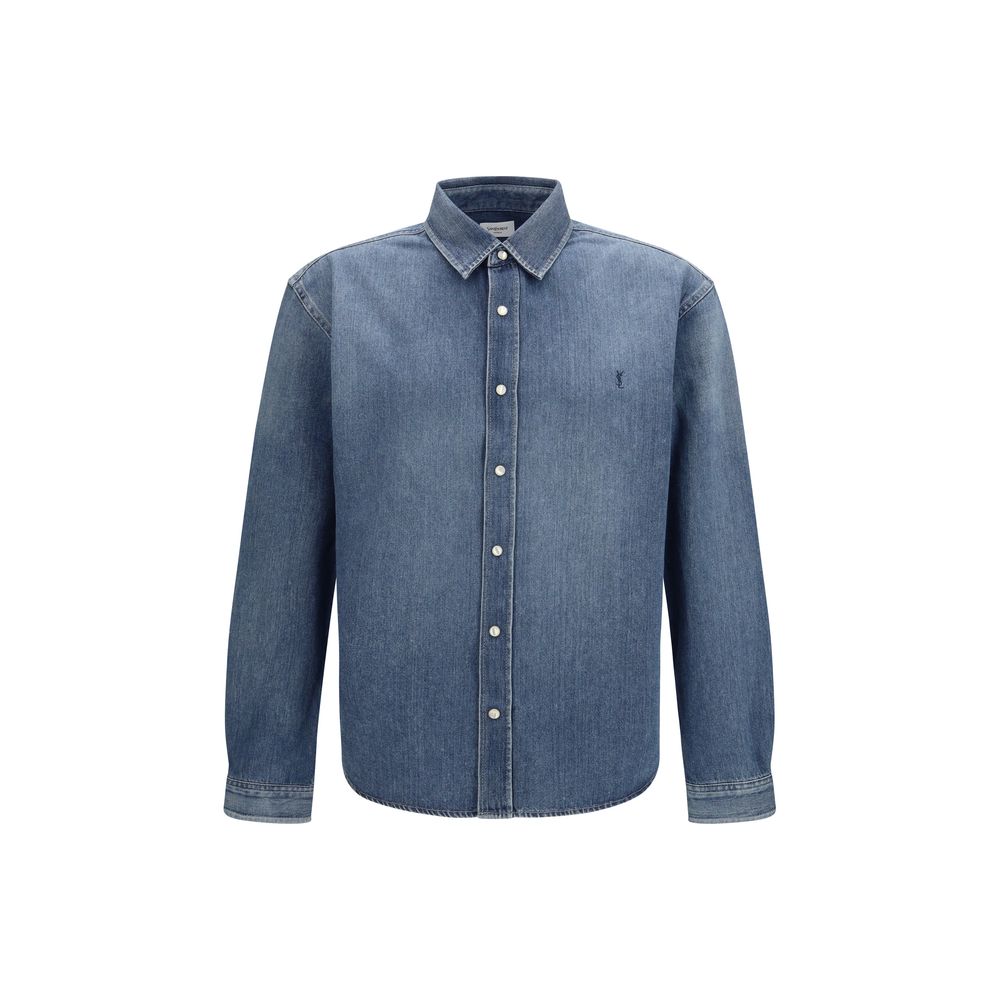 Blue Denim Shirt - ventzia
