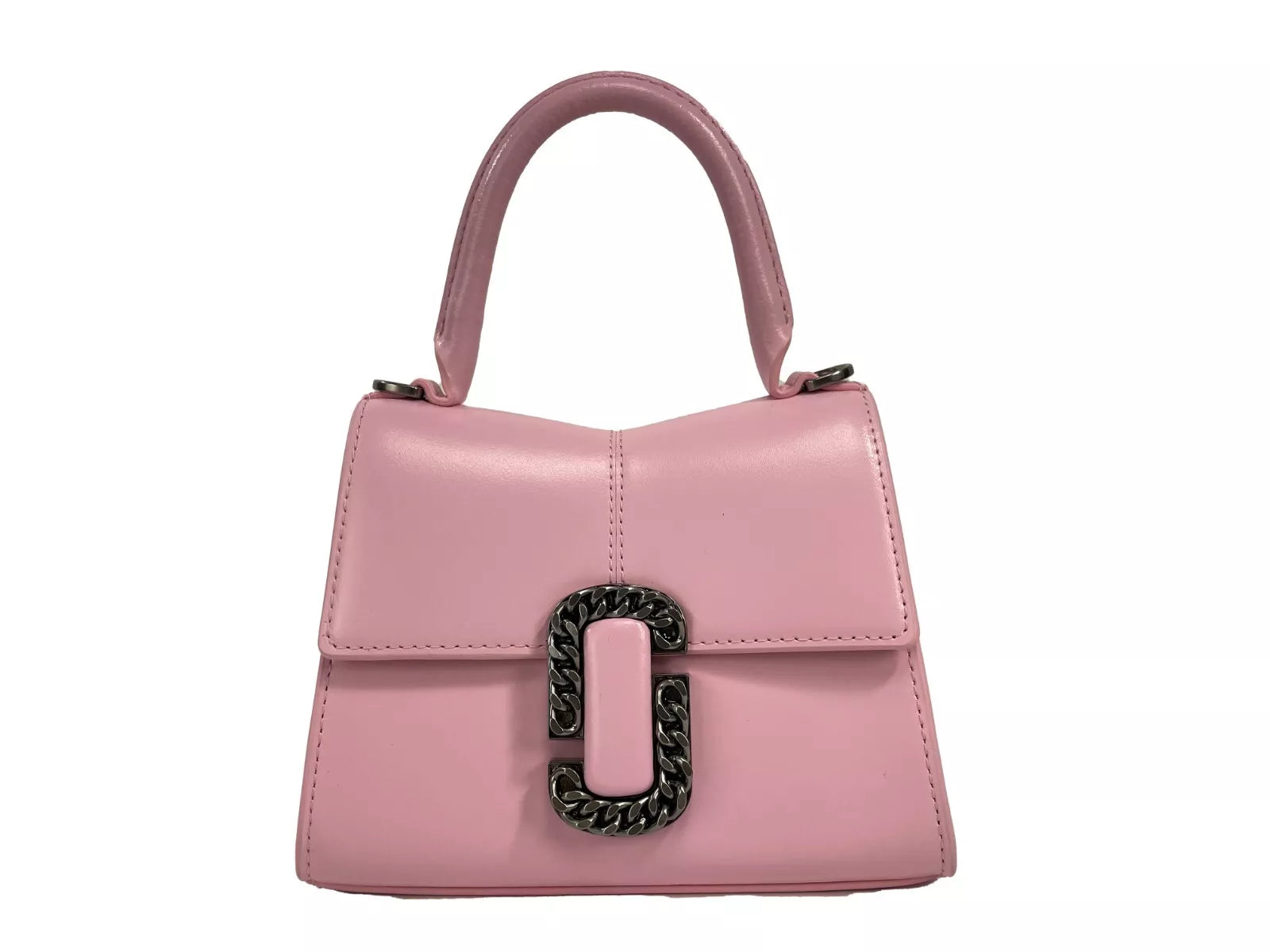 Marc Jacobs The St Marc Mini Top Handle Satchel Crossbody Bag - ventzia
