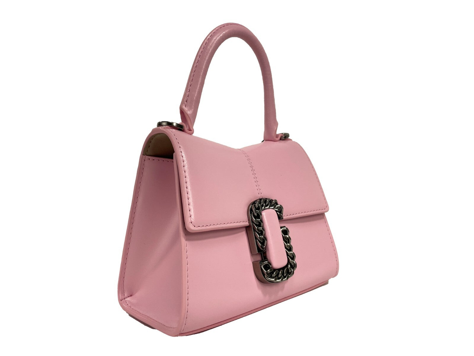 Marc Jacobs The St Marc Mini Top Handle Satchel Crossbody Bag - ventzia