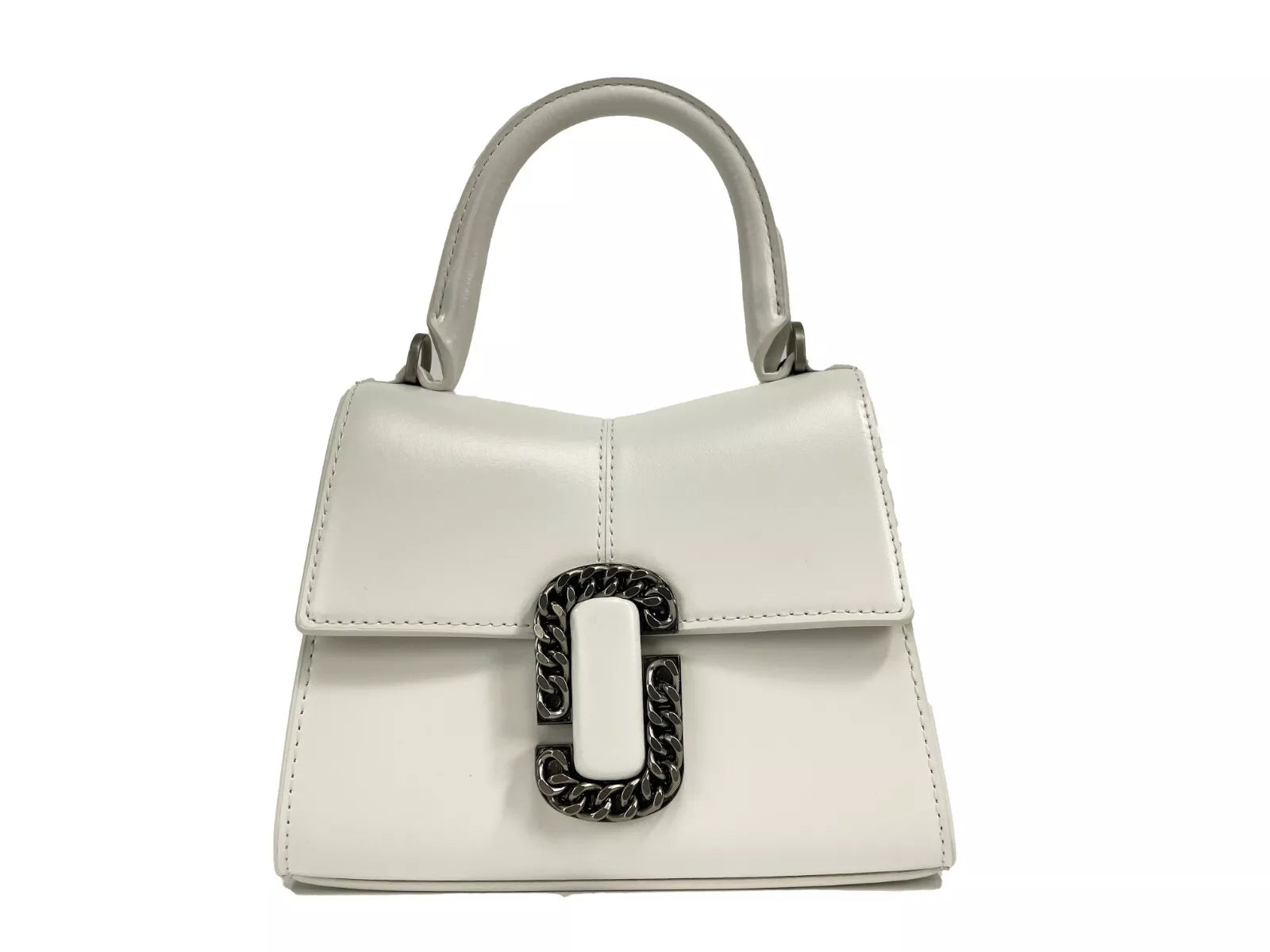 Marc Jacobs The St Marc Mini Top Handle Satchel Crossbody Bag - ventzia