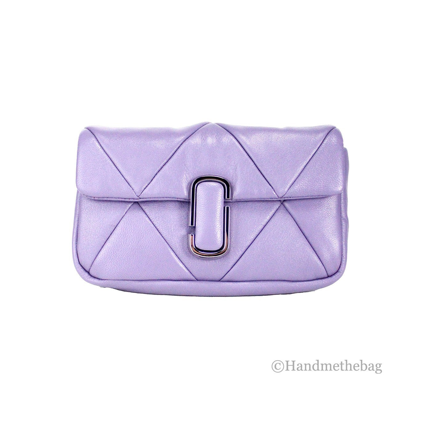 Marc Jacobs The J Marc Daybreak Diamond Quilted Leather Shoulder Crossbody Bag - ventzia