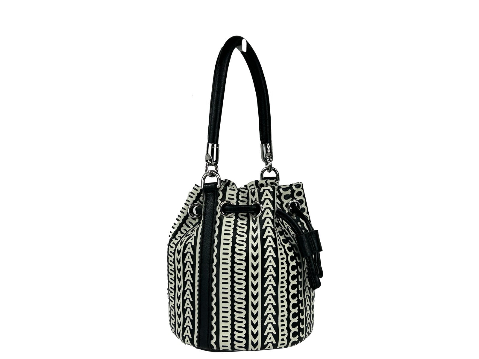 Marc Jacobs Mini Monogram Crossbody Bucket Bag - ventzia