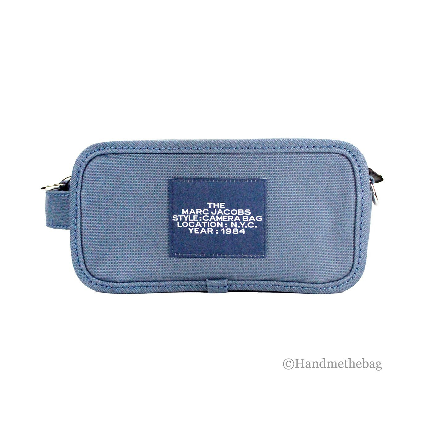 Marc Jacobs M0017040-481 Womens The Camera Bag Blue Shadow One Size - ventzia