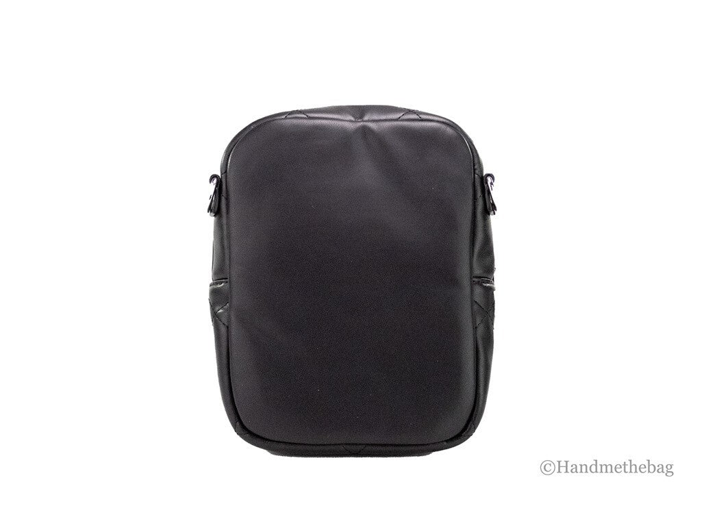 Marc Jacobs Pillow Small Black Quilted Smooth Leather Crossbody Handbag Purse - ventzia