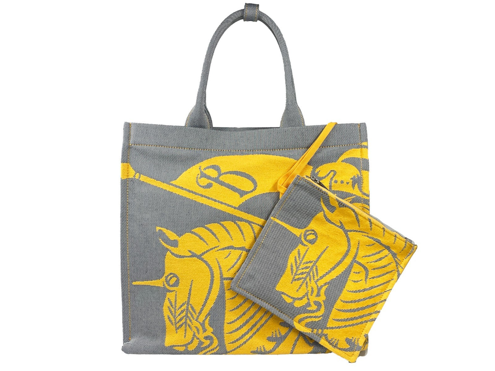 Burberry EKD Canvas Tote Bag With Coin Pouch - ventzia