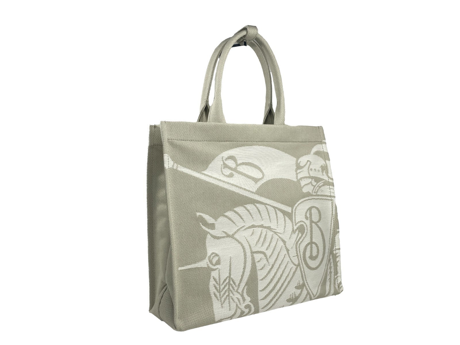 Burberry EKD Canvas Tote Bag With Coin Pouch - ventzia