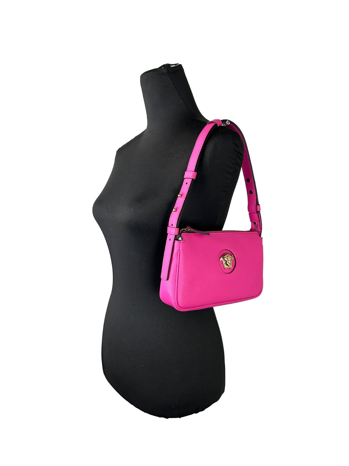 Versace La Medusa Vitello Shoulder Bag Purse - ventzia