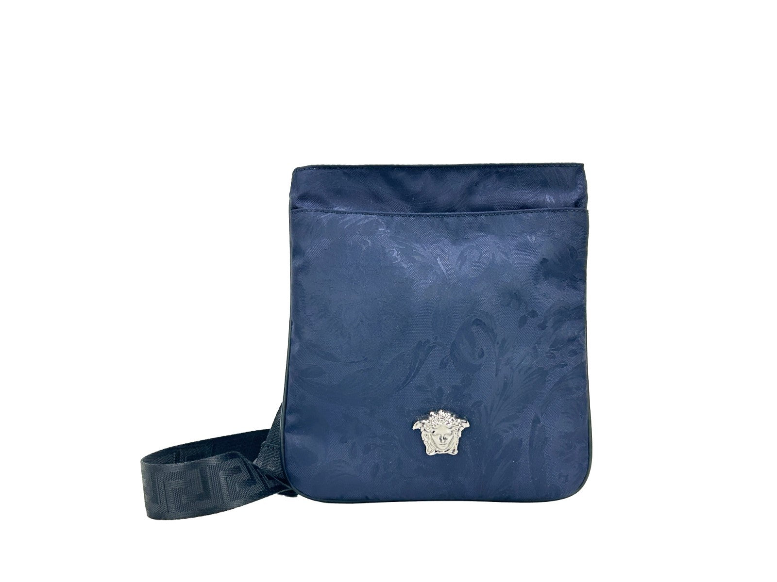 Versace Medusa Flat Crossbody Bag - ventzia